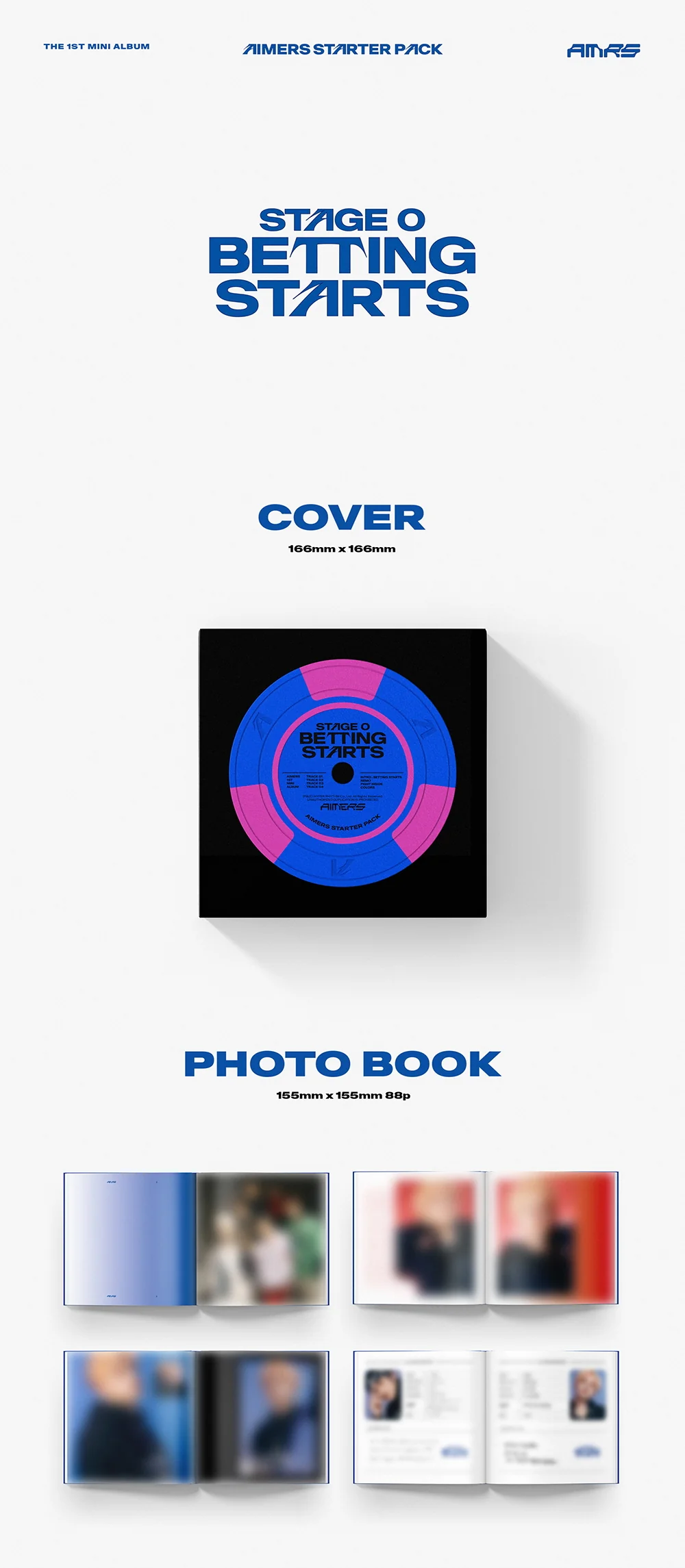 AIMERS - STAGE 0. BETTING STARTS Album - Image 2