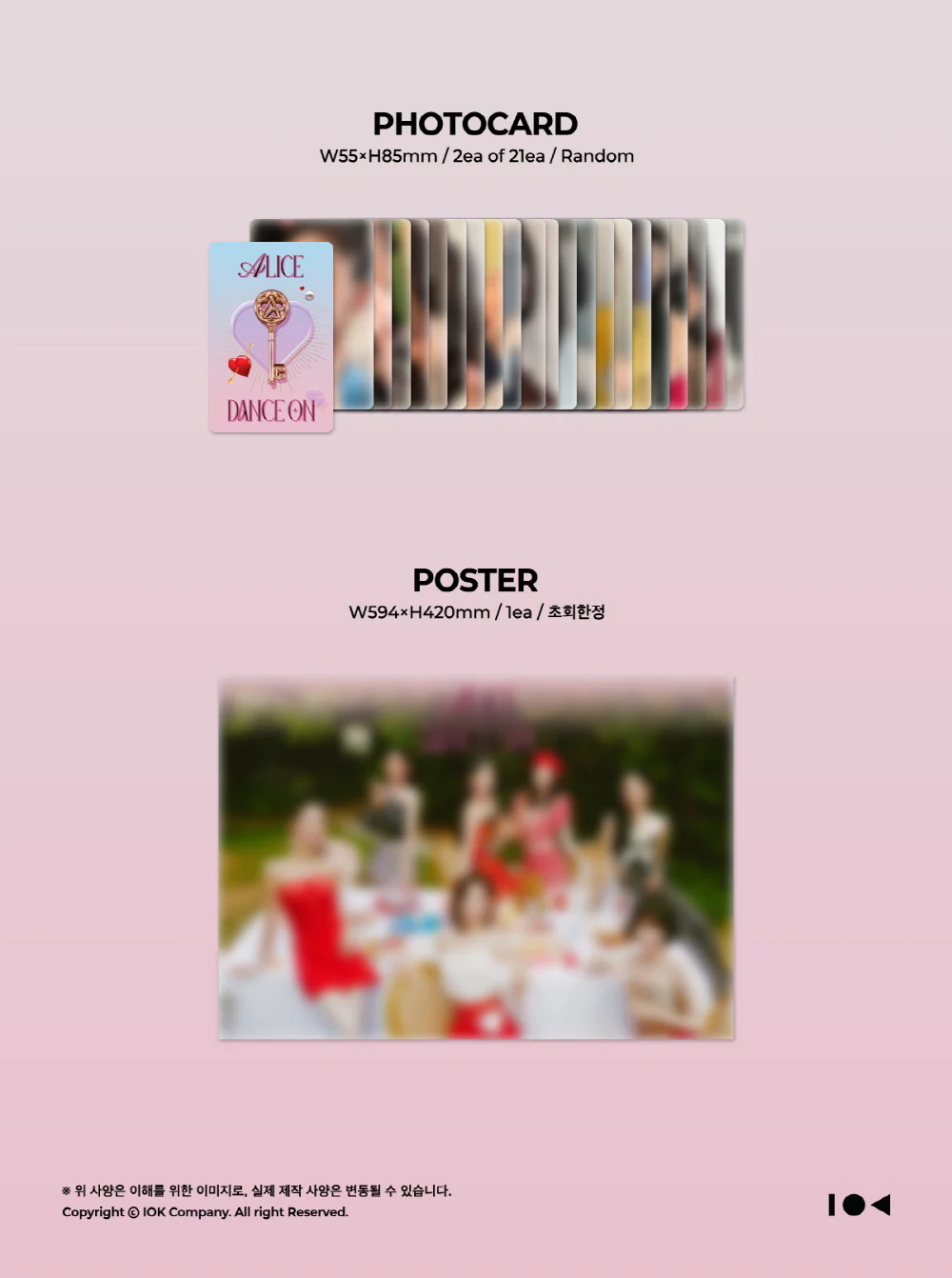ALICE - DANCE ON Album+Folded Poster - Image 4