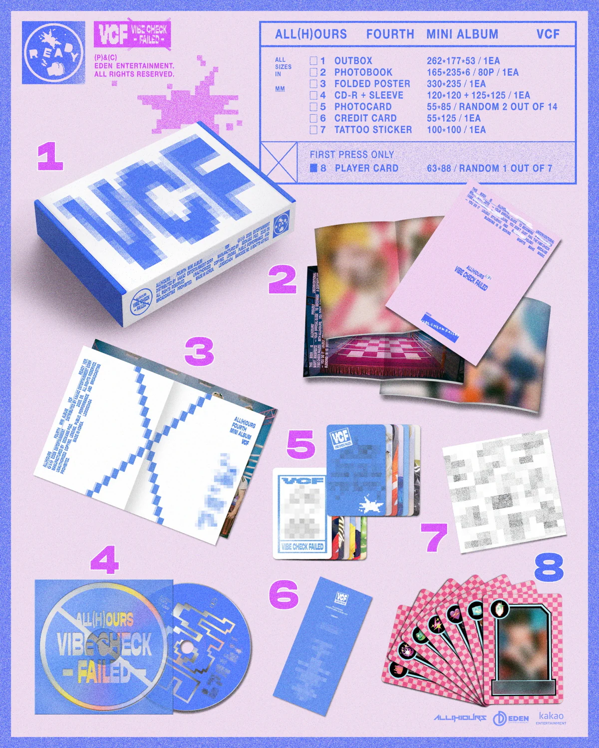 ALL(H)OURS - 4th Mini Album VCF - Image 2