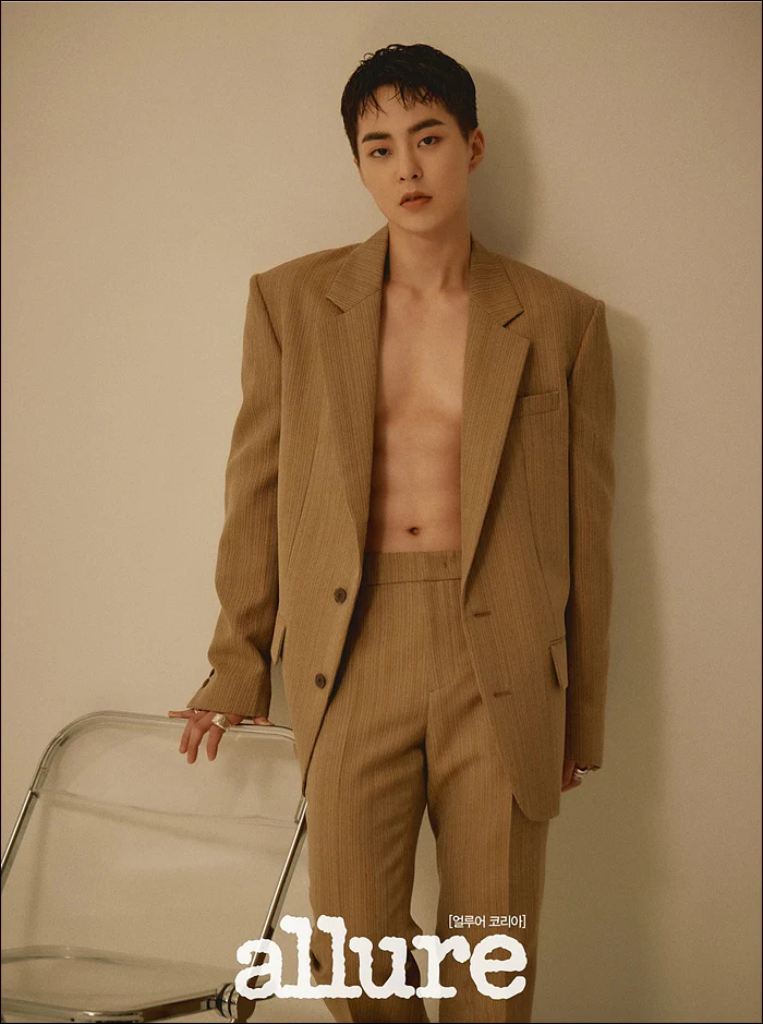 ALLURE KORAN MAGAZINE January 2021 EXO XIUMIN (Cover A) - Image 2