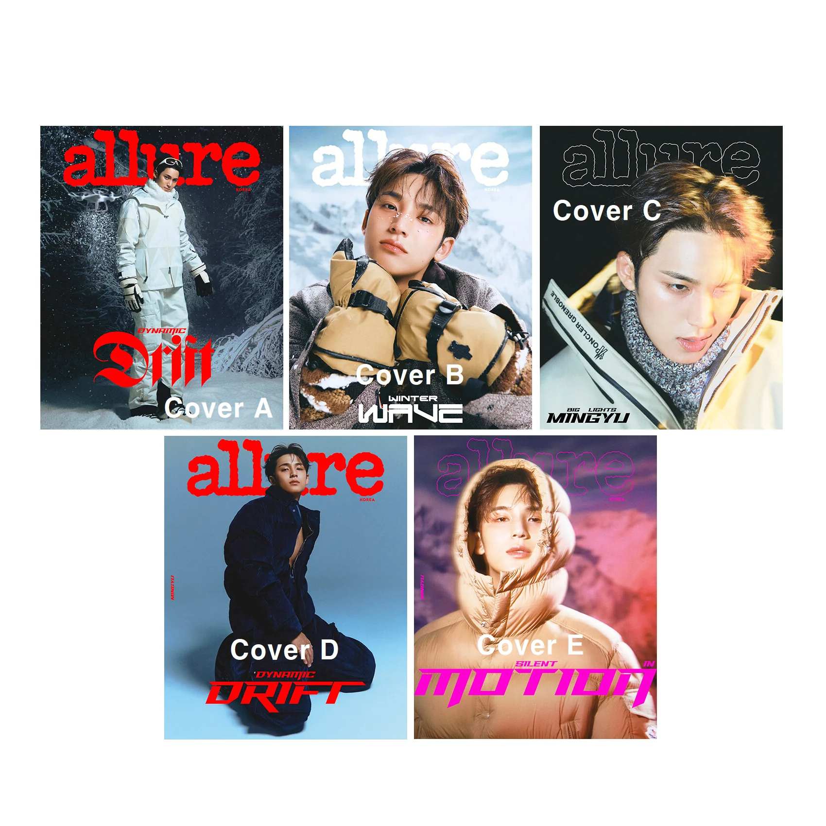Allure Magazine Korea November 2025 MINGYU SEVENTEEN