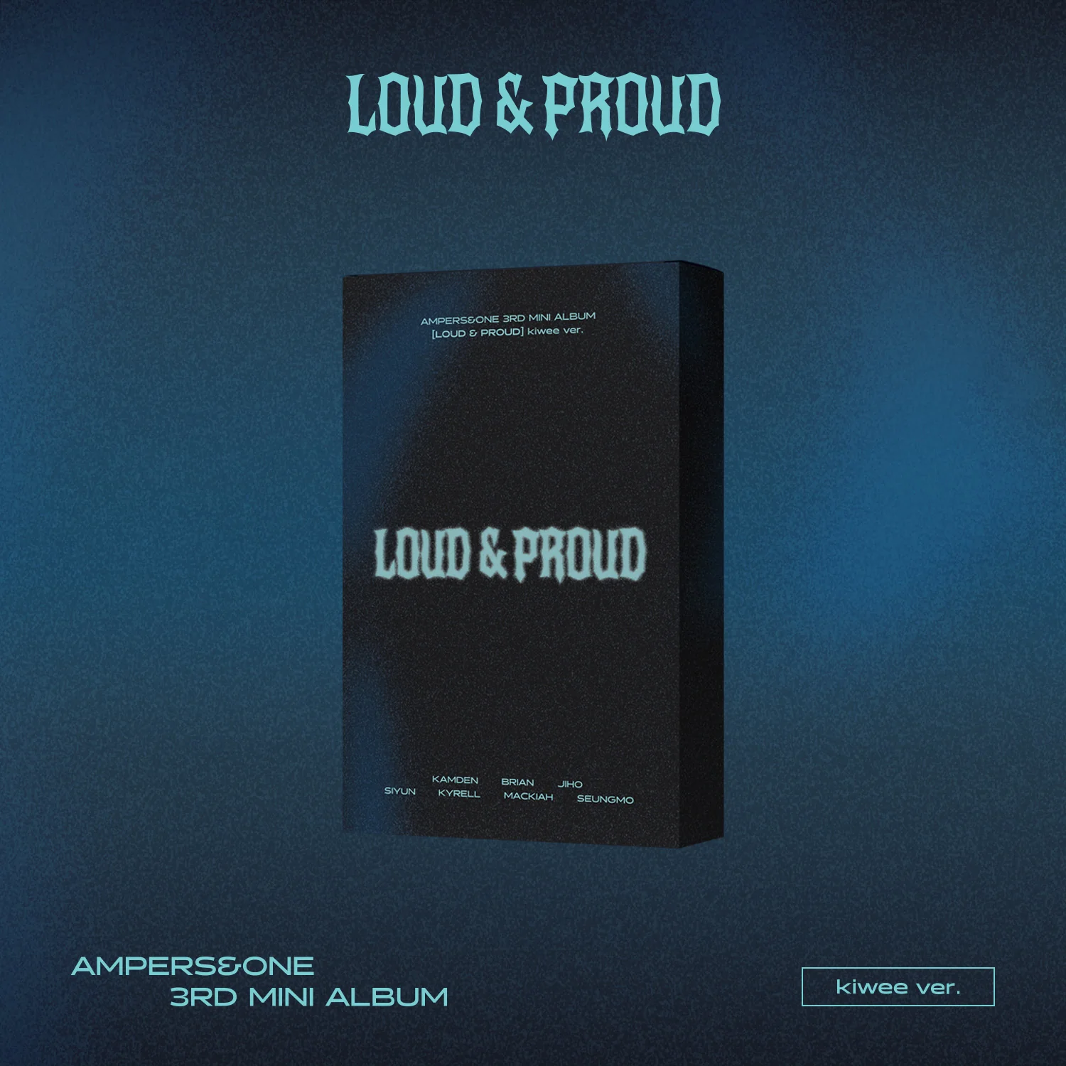 Ampers&One - 3rd Mini Album Loud & Proud Kiwee version Limited Edition
