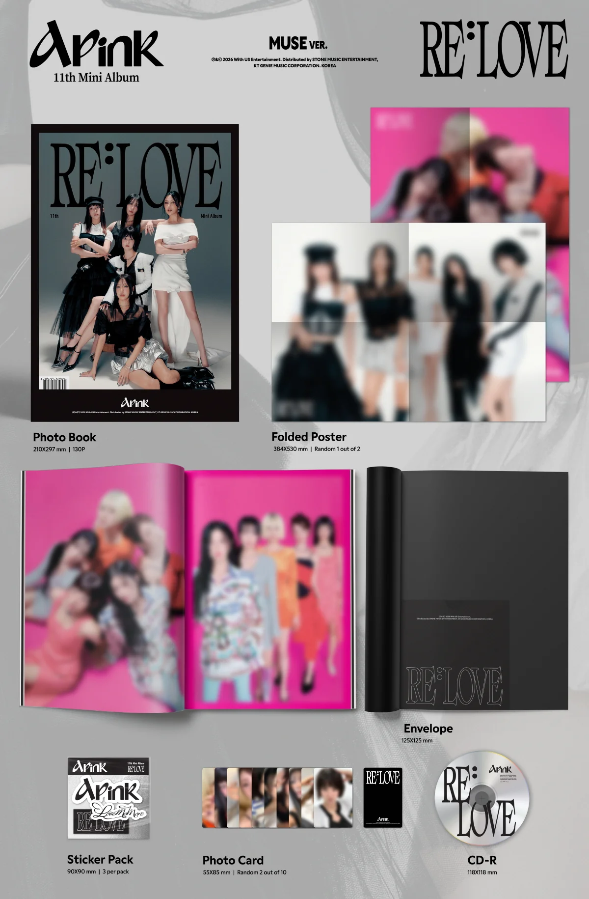 Apink - 11th Mini Album RE : LOVE - Image 3