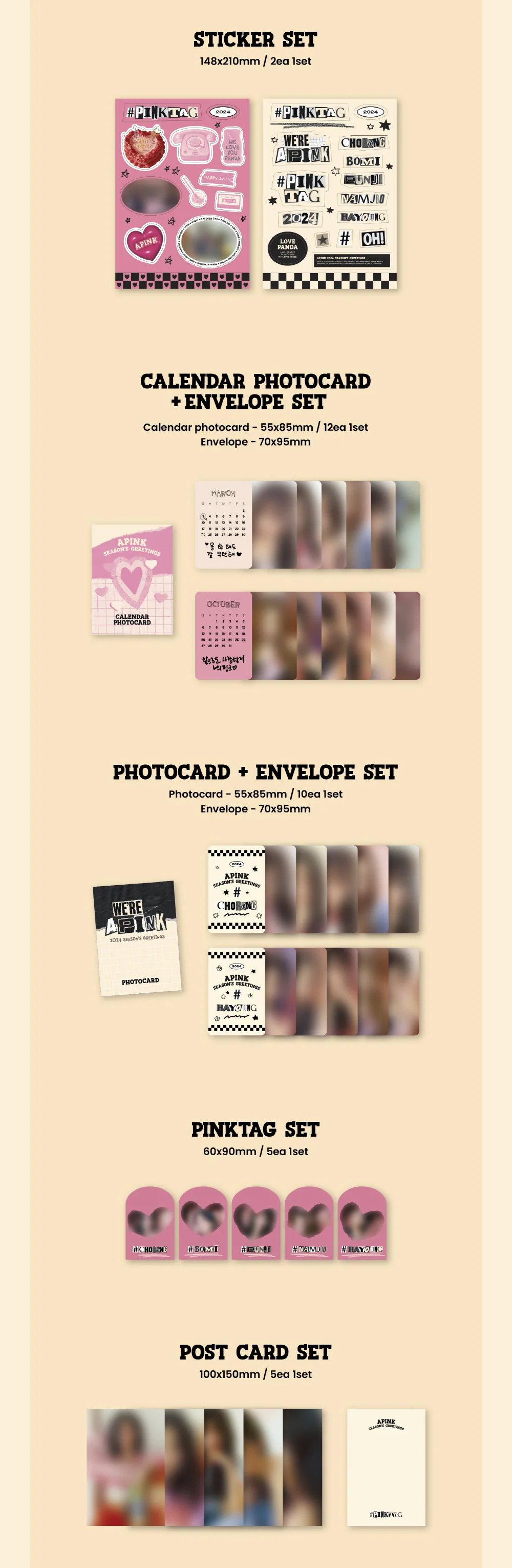 Apink - 2024 Apink SEASON'S GREETINGS [#PINKTAG] - Image 4