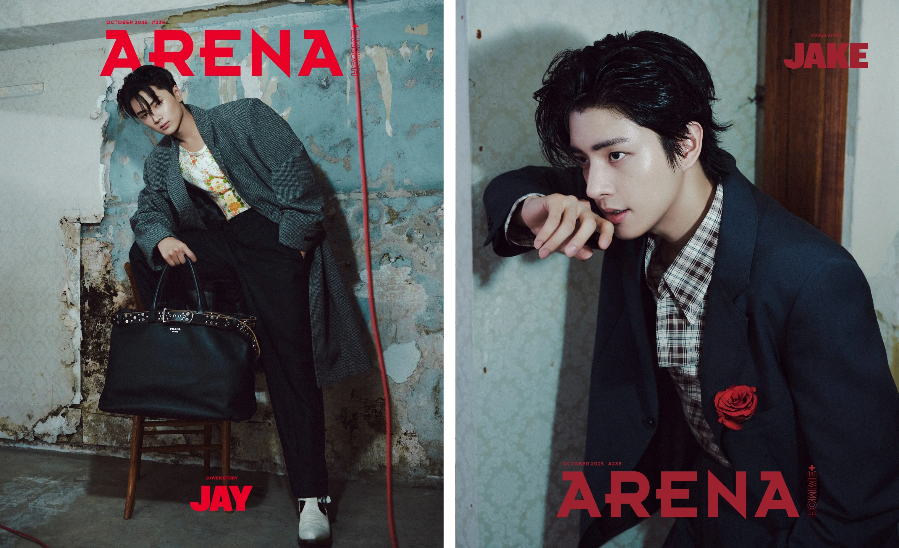 ARENA HOMME+ Korea Magazine October 2025 ENHYPEN - Image 4
