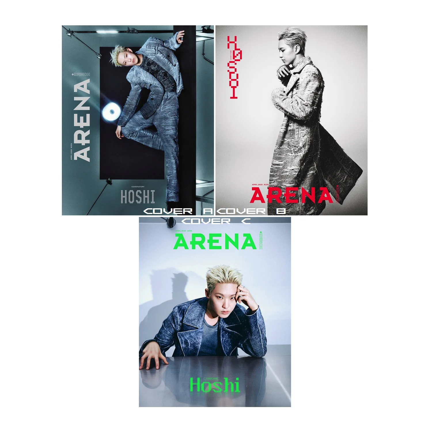 Arena Homme+ Korea Magazine April 2025 Seventeen Hoshi