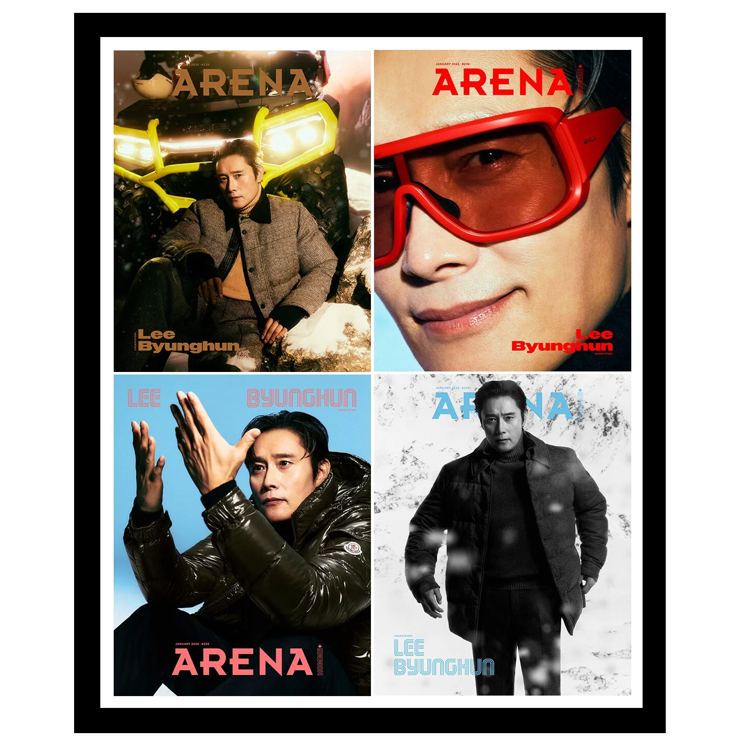 Arena Homme+ Magazine Korea January 2026 Lee Byunghun [Random ver.] - Image 7