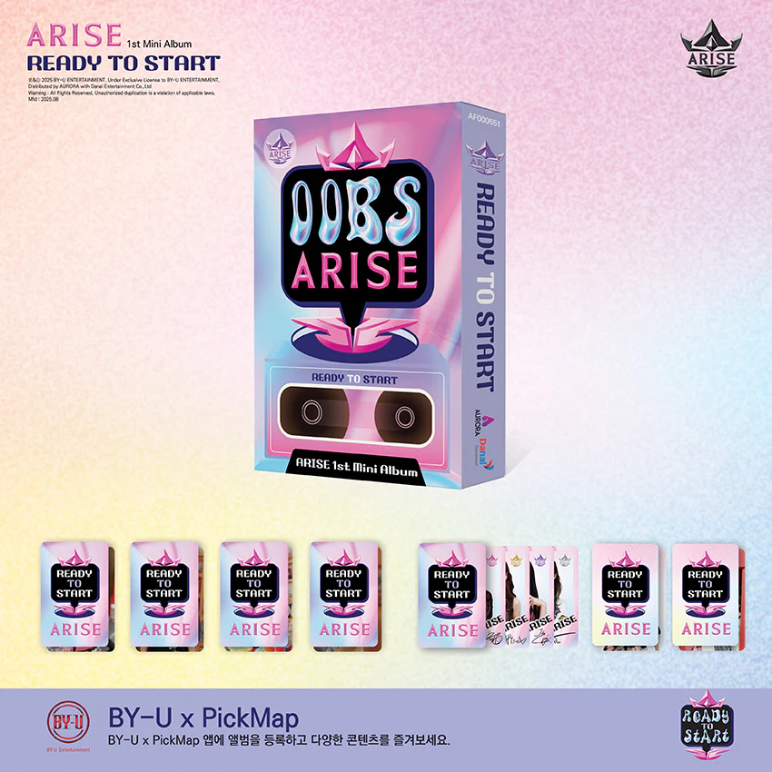 ARISE - 1st Mini Album READY TO START [Smart Album Ver.]