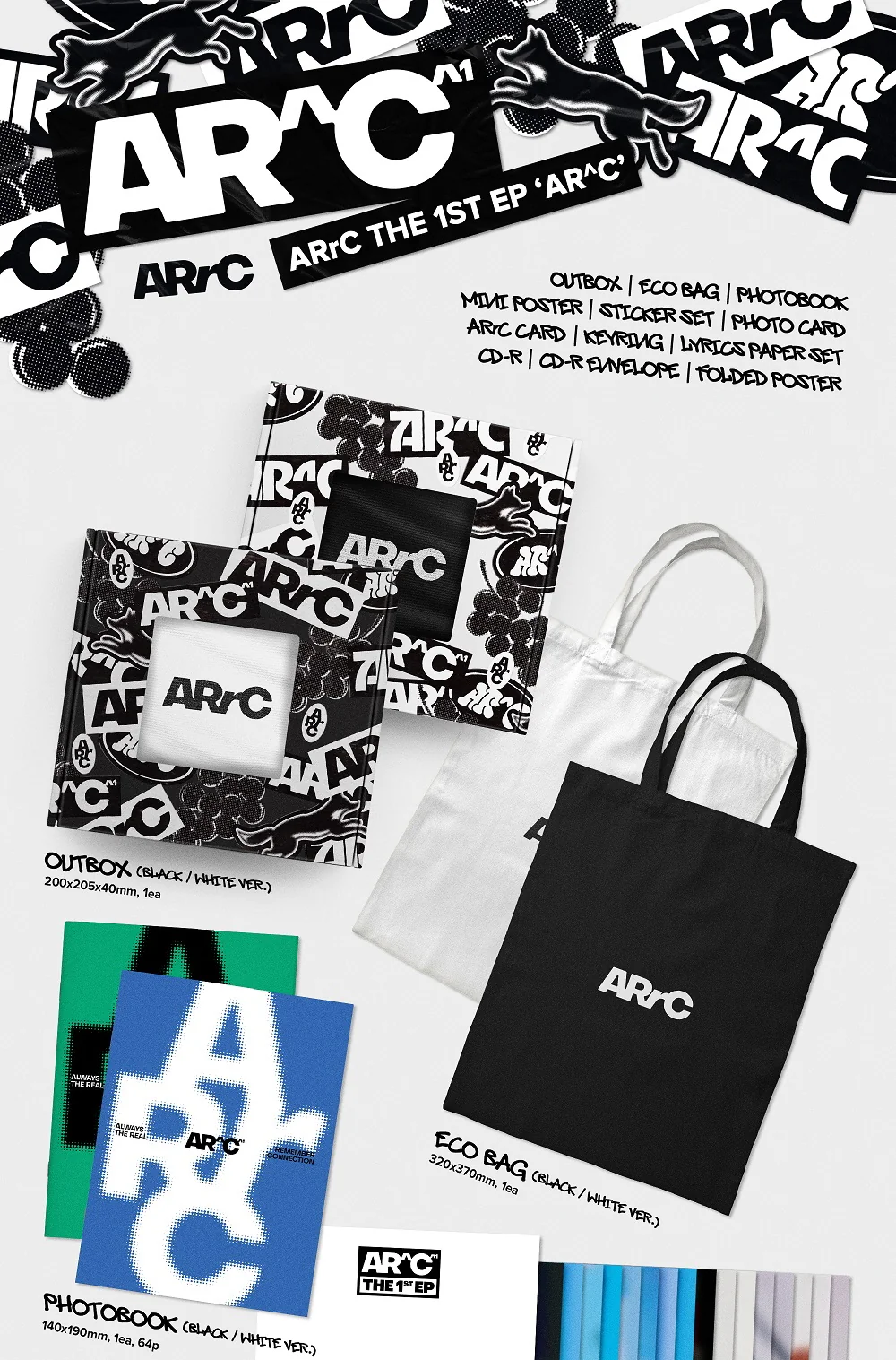 ARrC - 1st EP AR^C CD - Image 2