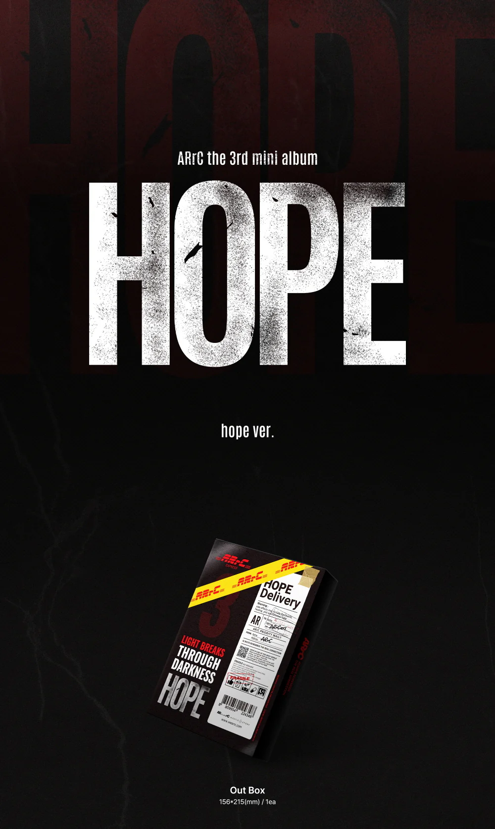 ARrC - HOPE [Hope Ver.] 3rd Mini Album - Image 2