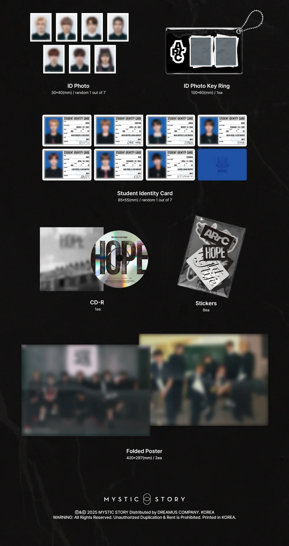 ARrC - HOPE [Hope Ver.] 3rd Mini Album - Image 4