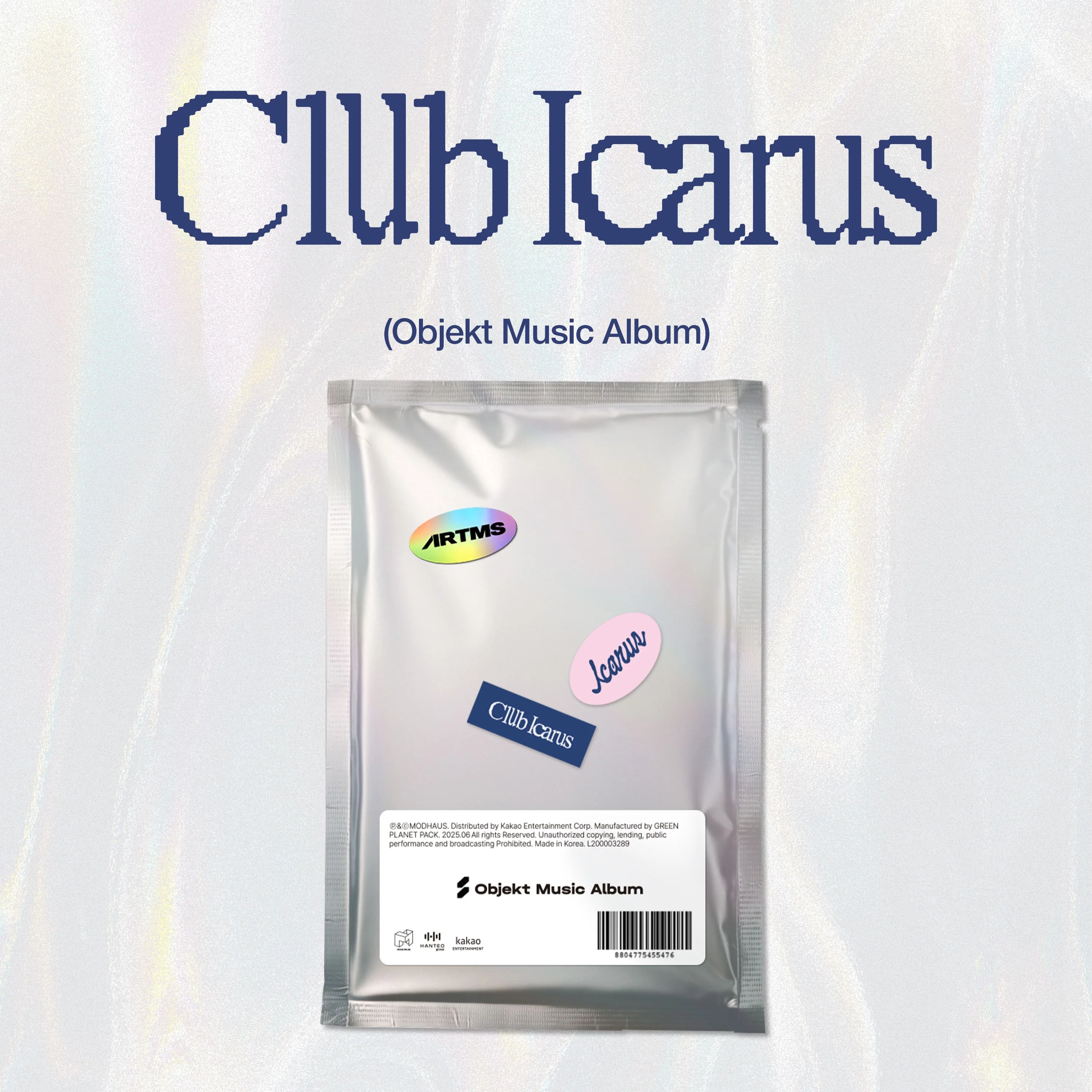 ARTMS - Club Icarus Objekt Music Album