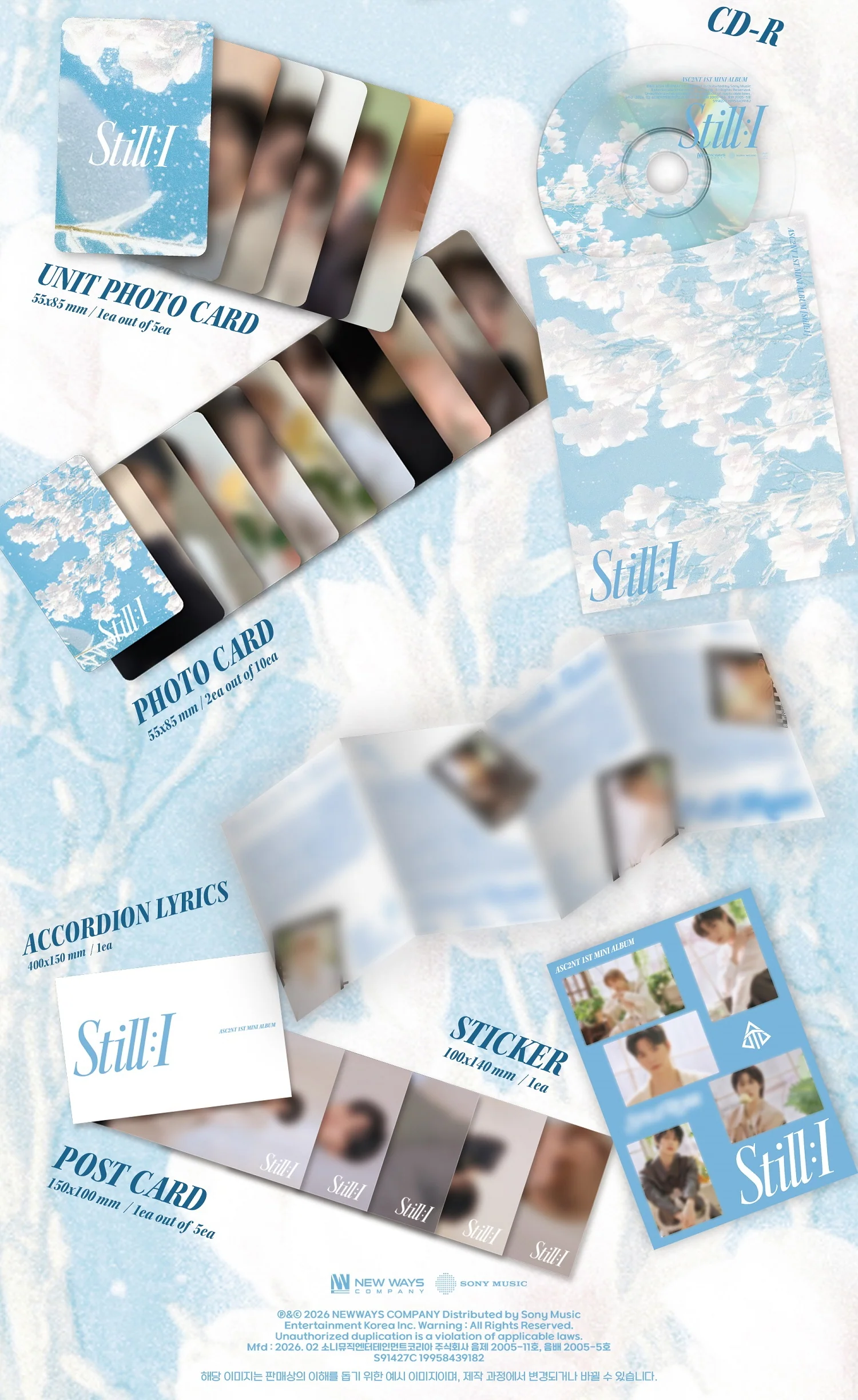 Asc2nt - 1st Mini Album Still : I CD - Image 4