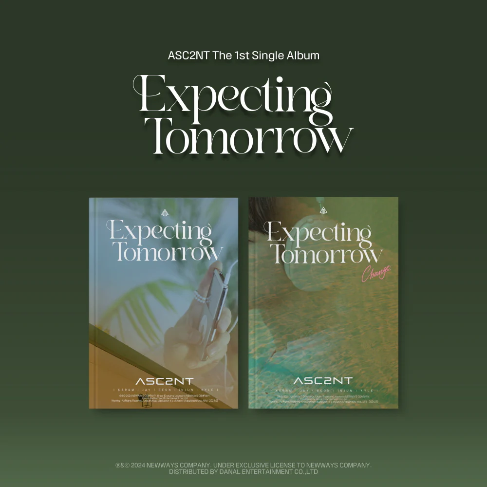 ASC2NT - 1st Single Album Expecting Tomorrow CD