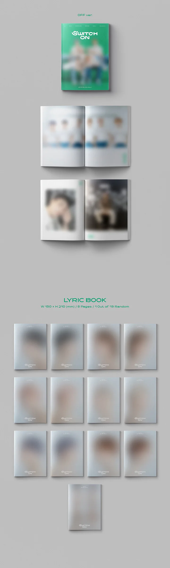 ASTRO - 8th Mini Album SWITCH ON CD - Image 3