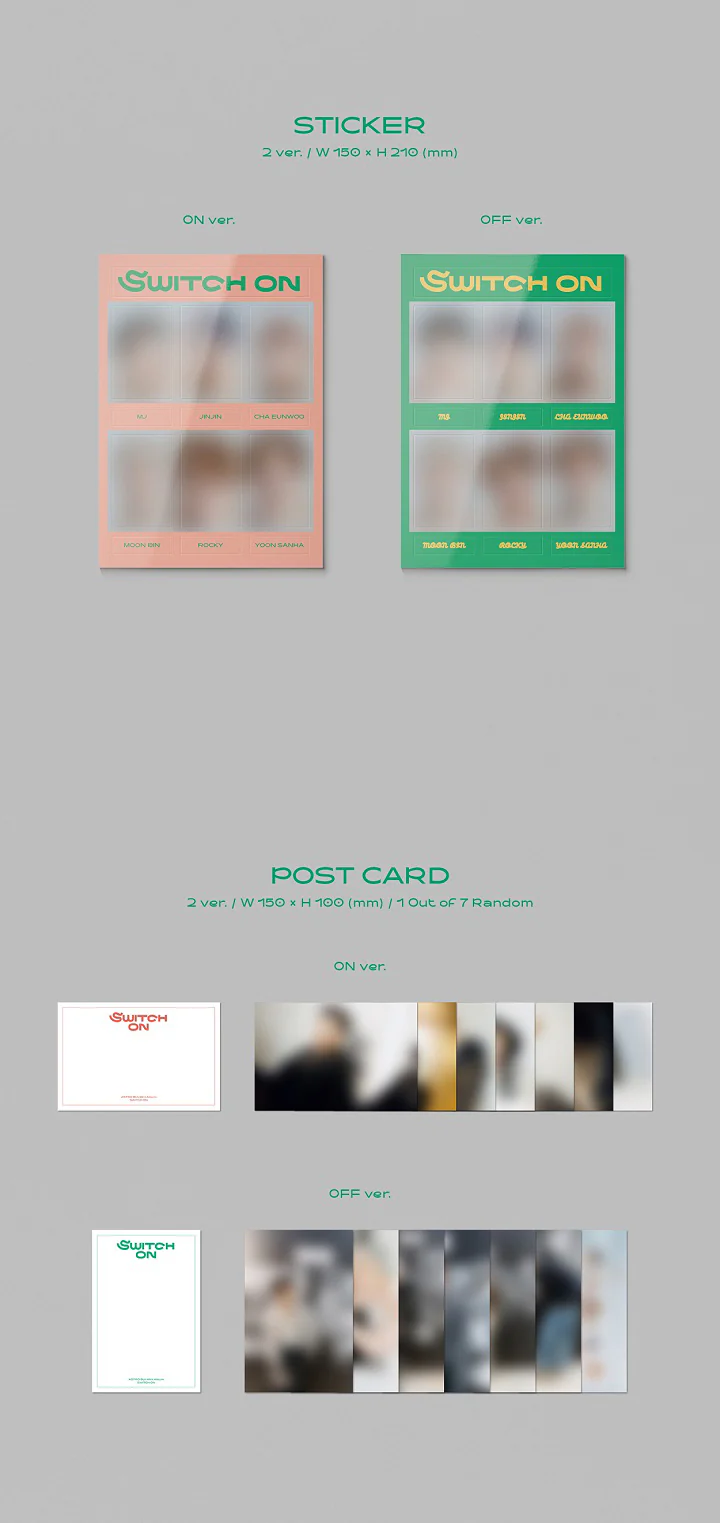ASTRO - 8th Mini Album SWITCH ON CD - Image 5