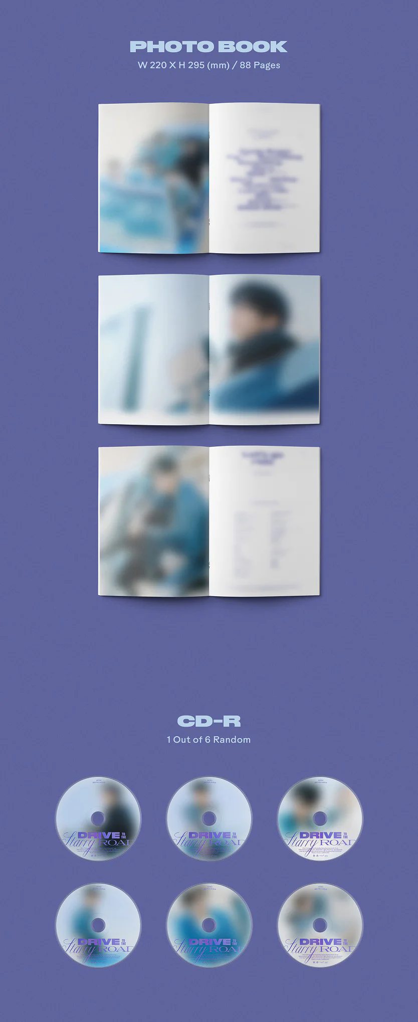 ASTRO - Drive to the Starry Road [Drive ver.] 3rd Album+Free Gift - Image 3
