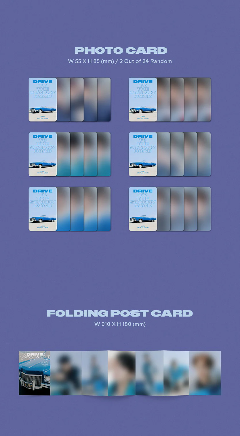 ASTRO - Drive to the Starry Road [Drive ver.] 3rd Album+Free Gift - Image 5