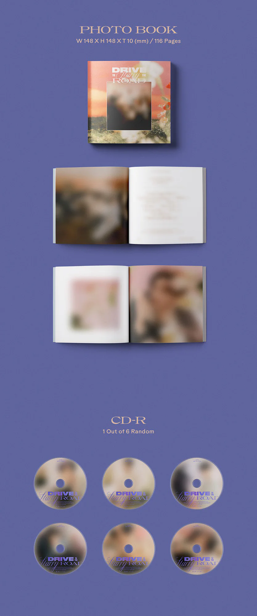 ASTRO - Drive to the Starry Road [Road ver.] 3rd Album+Free Gift - Image 3