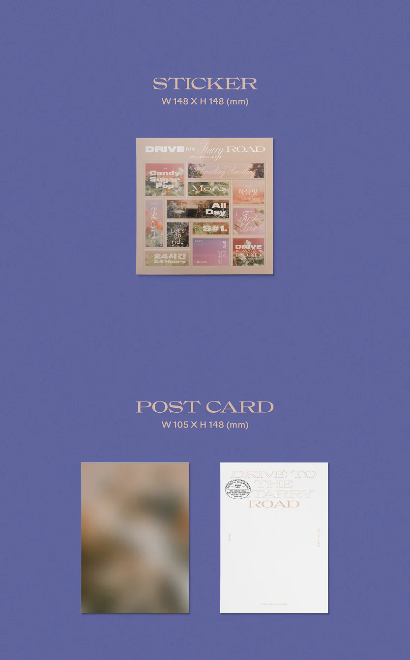 ASTRO - Drive to the Starry Road [Road ver.] 3rd Album+Free Gift - Image 4