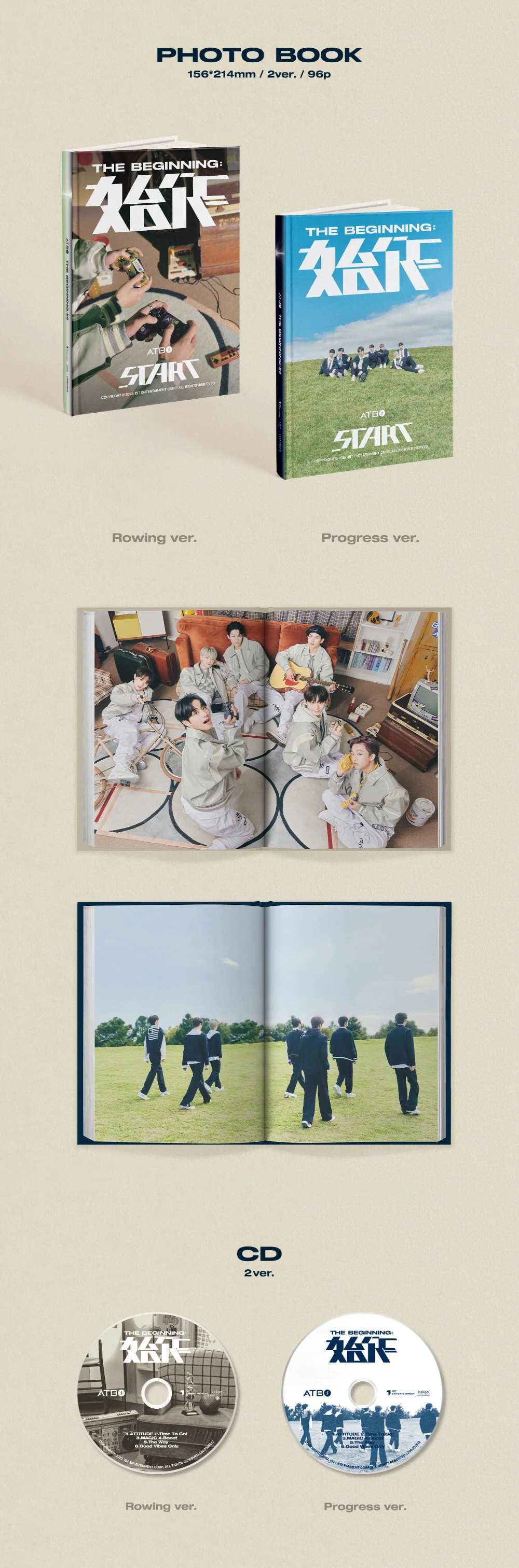 ATBO - 2nd Mini Album The Beginning : 始作 - Image 3