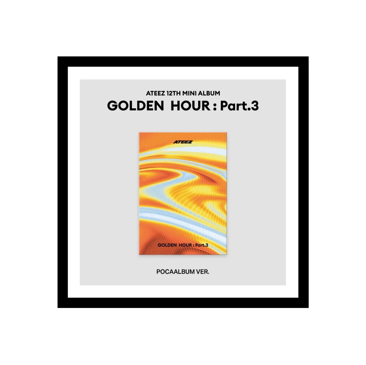 ATEEZ - 12th Mini Album GOLDEN HOUR : Part.3 [Pocaalbum Random ver.] - Image 5