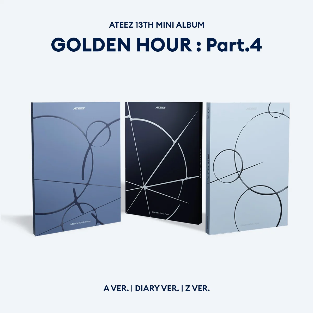 Ateez - 13th Mini Album Golden Hour Part. 4 CD