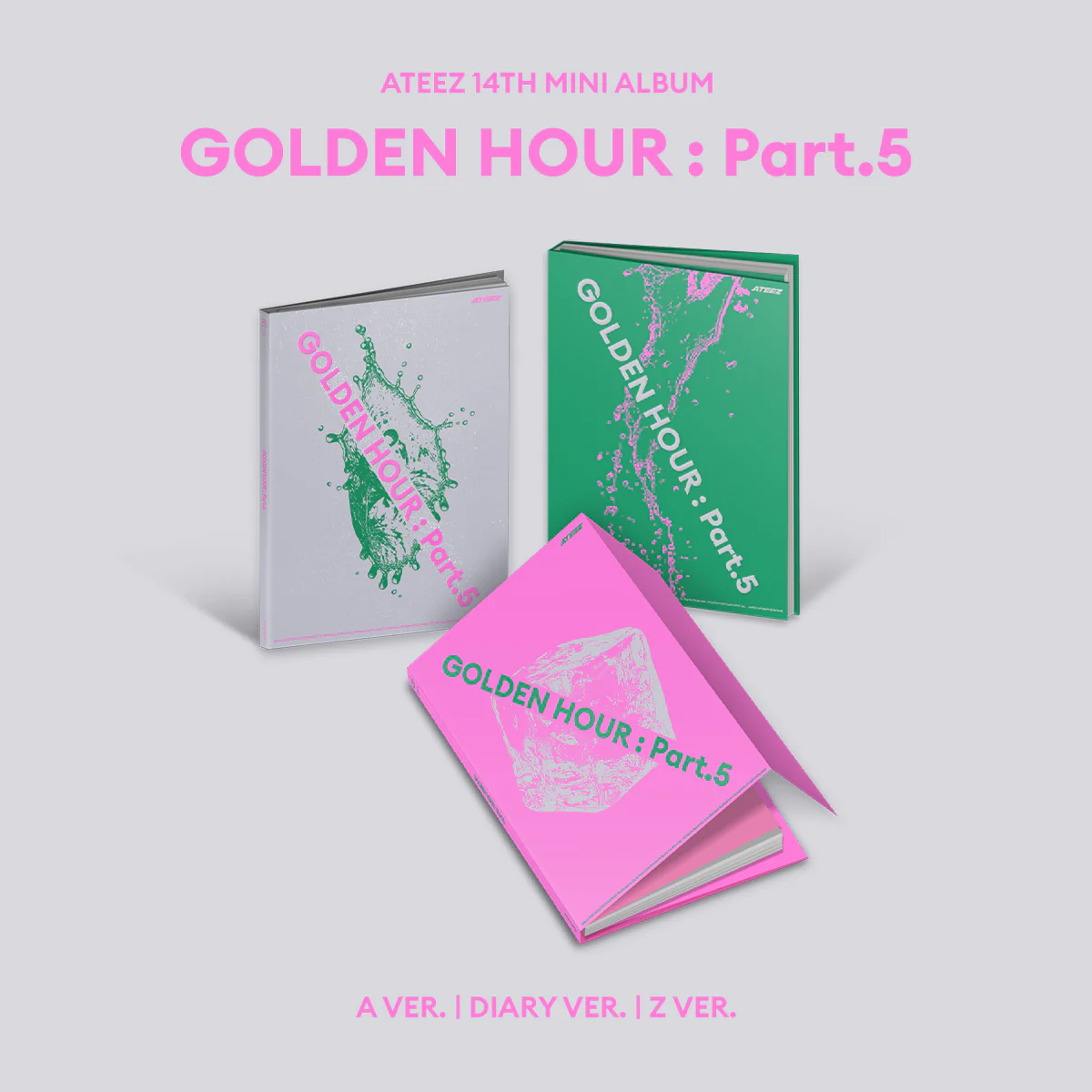 Ateez - 14th Mini Album Golden Hour: Part.5 CD