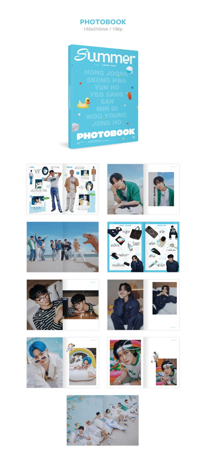 ATEEZ - 2023 SUMMER PHOTOBOOK - Image 3