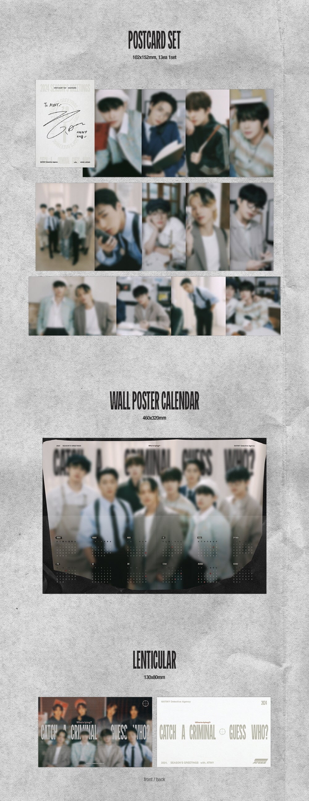 ATEEZ - 2024 SEASON'S GREETINGS - Image 4