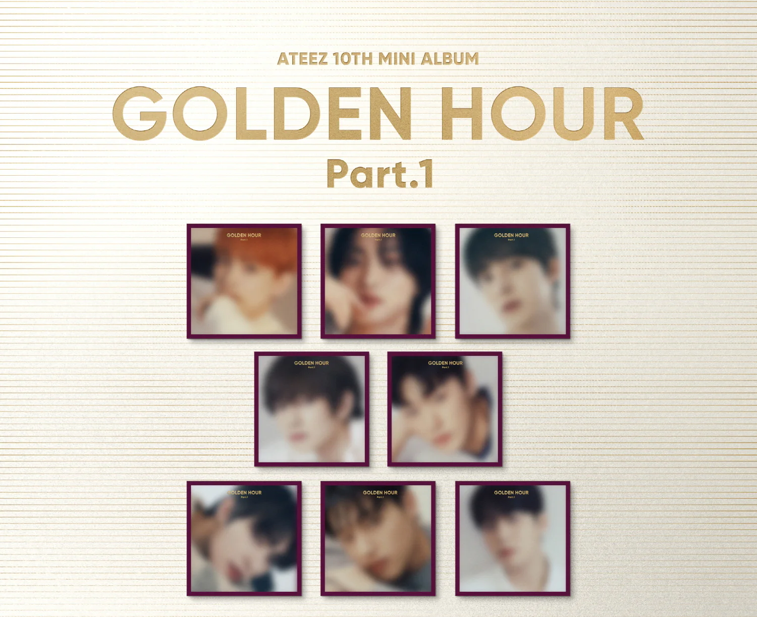 ATEEZ - GOLDEN HOUR : Part.1 [Digipak Ver.] Album - Image 2