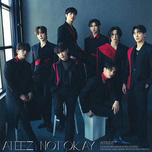 ATEEZ - NOT OKAY 1st Press Regular Edition CD