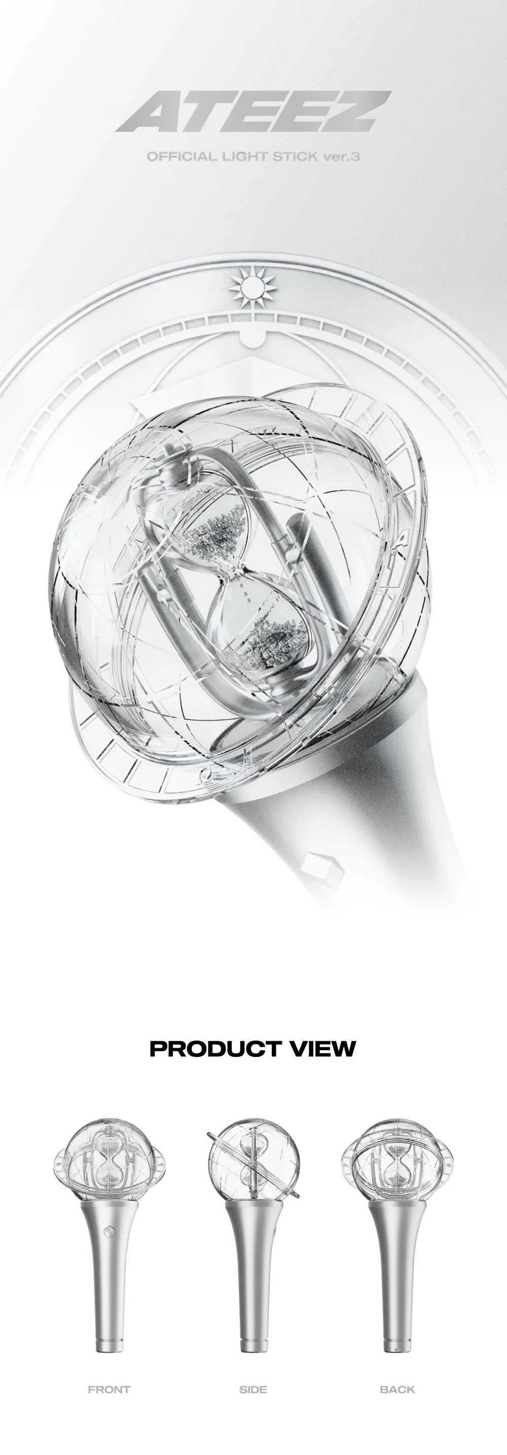 ATEEZ OFFICIAL LIGHT STICK ver.3 - Image 2