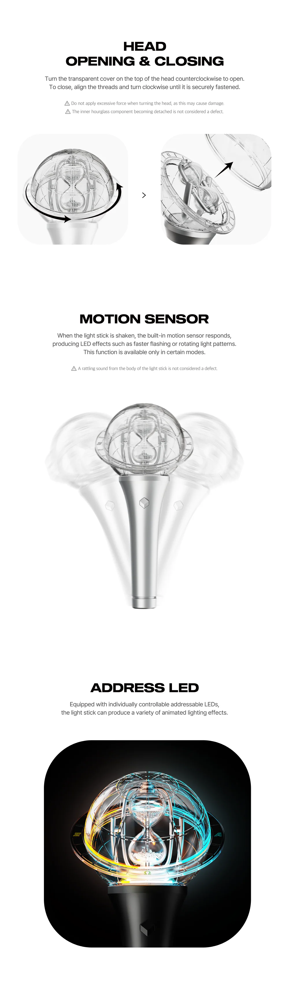 ATEEZ OFFICIAL LIGHT STICK ver.3 - Image 3