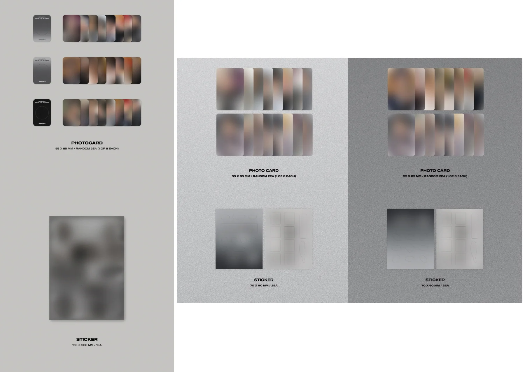 ATEEZ - SPIN OFF : FROM THE WITNESS [WITNESS VER + 2 POCA Album SET] 3Album+Free Gift - Image 5