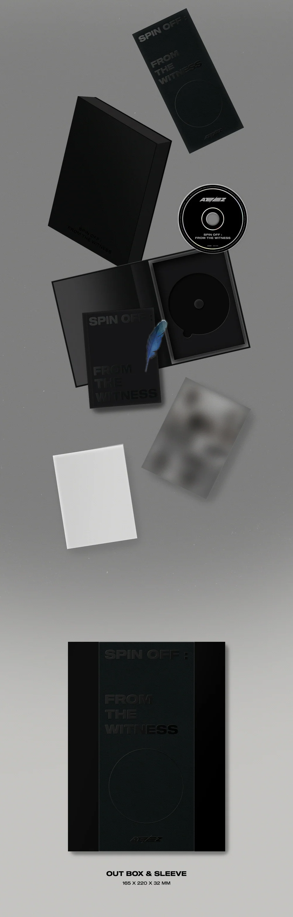 ATEEZ - SPIN OFF : FROM THE WITNESS [WITNESS VER.] Limited Edition Album - Image 3