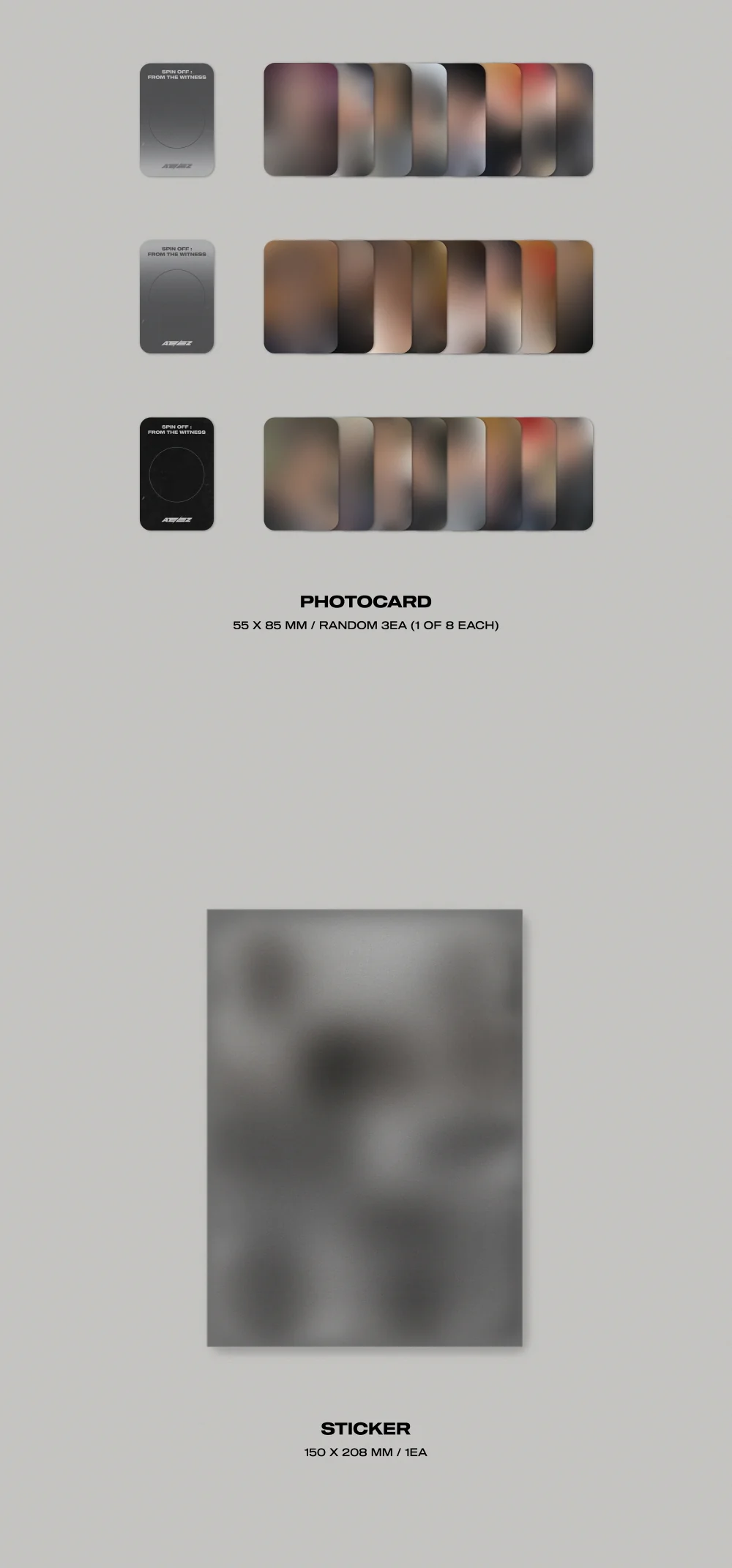 ATEEZ - SPIN OFF : FROM THE WITNESS [WITNESS VER.] Limited Edition Album - Image 5