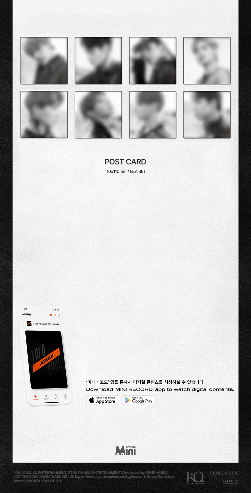 ATEEZ - TREASURE EP.1 : All To Zero META ALBUM (Platform ver.) - Image 4