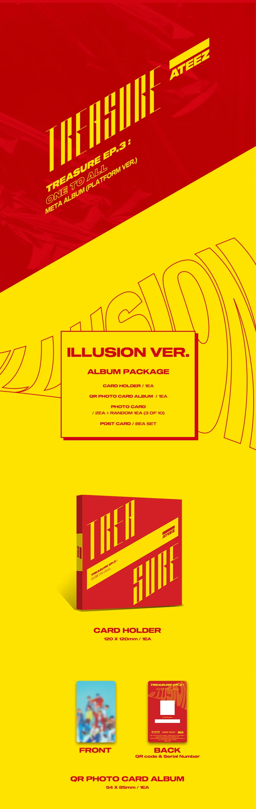ATEEZ - TREASURE EP.3 : One To All [META ALBUM (Platform ver.)] - Image 2
