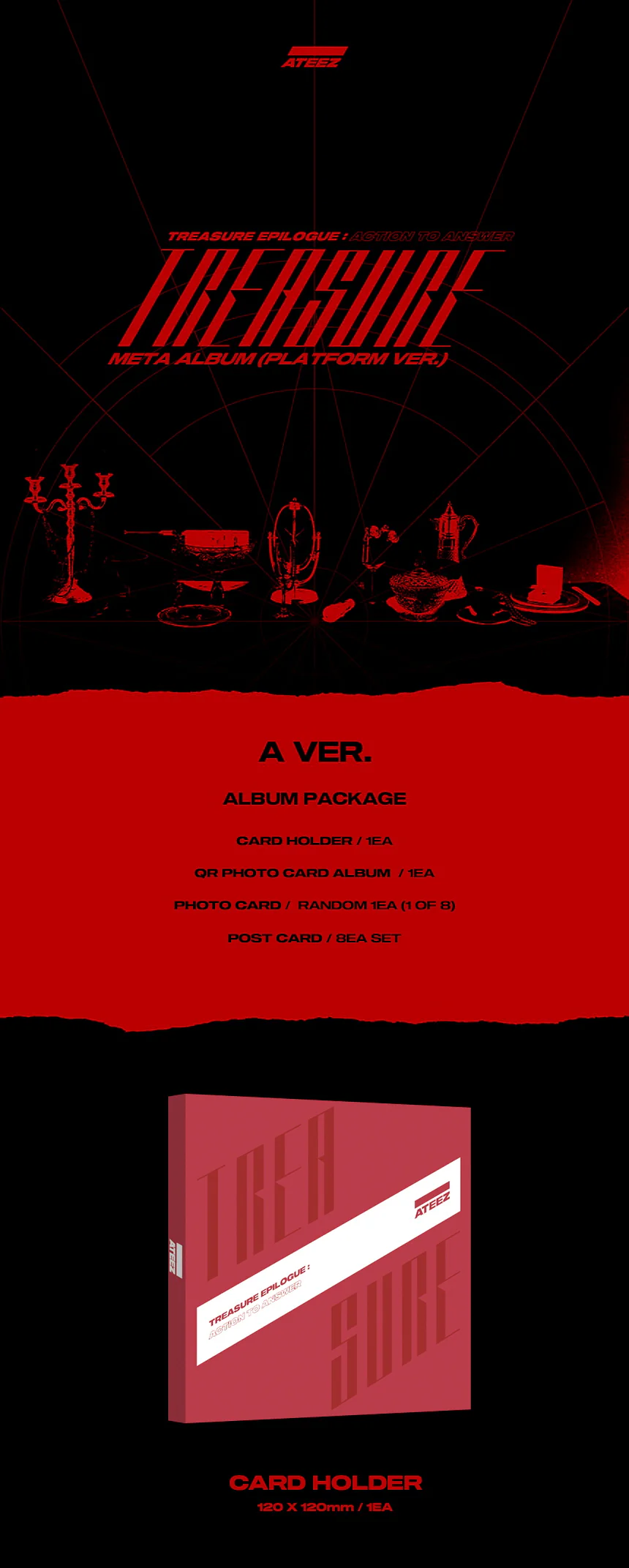 ATEEZ - TREASURE EPILOGUE : Action To Answer [META ALBUM (Platform ver.)] - Image 2