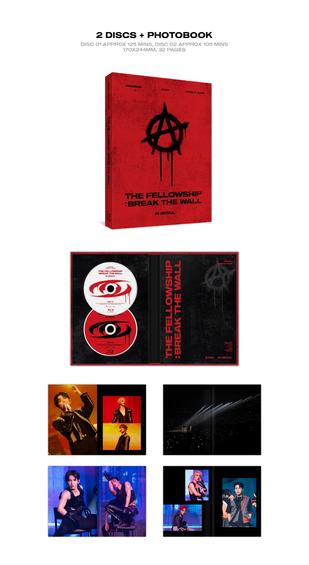 ATEEZ - WORLD TOUR [THE FELLOWSHIP : BREAK THE WALL] IN SEOUL Blu-ray - Image 3