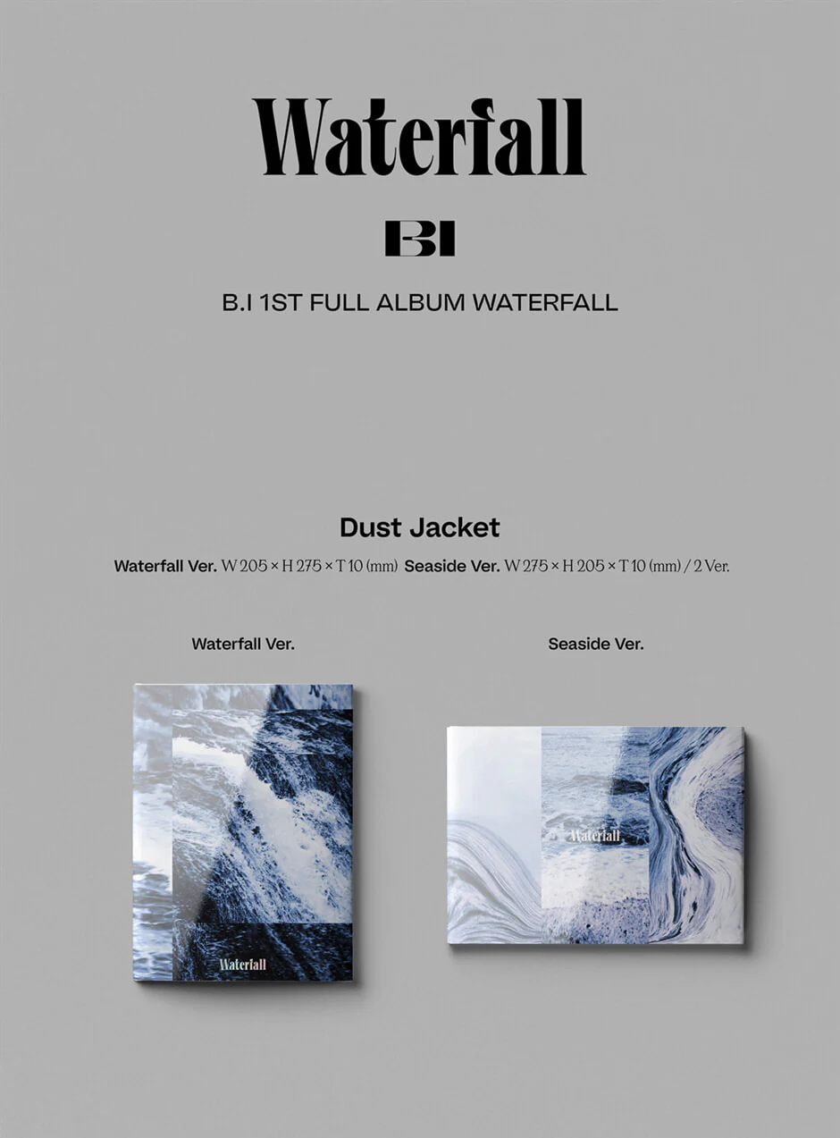 B.I - 1st Full  Album WATERFALL [RANDOM ver.] - Image 2