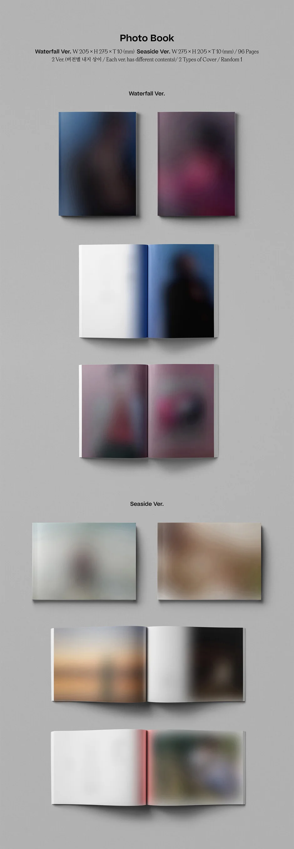 B.I - 1st Full  Album WATERFALL [RANDOM ver.] - Image 3