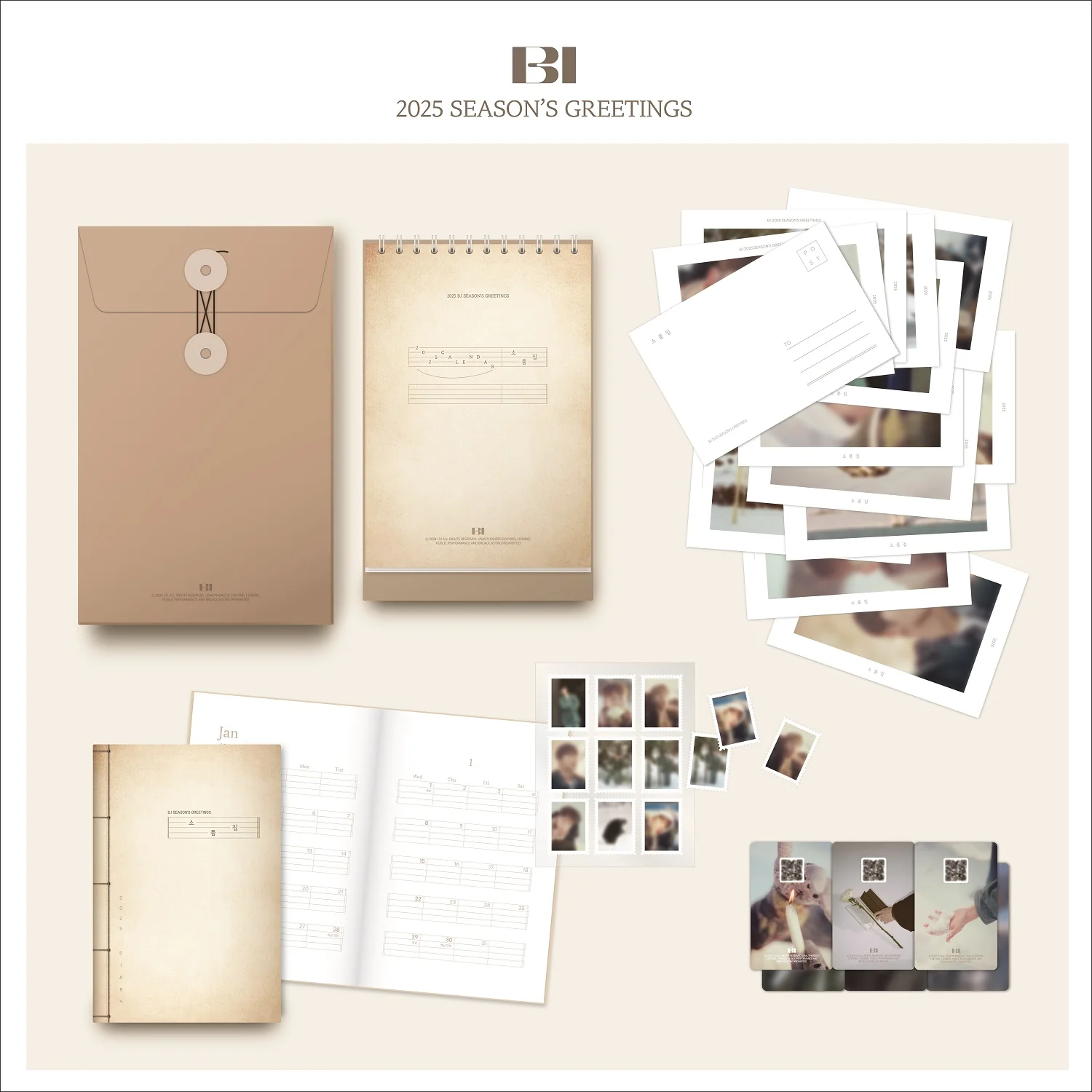 B.I BI 2025 Season's Greetings