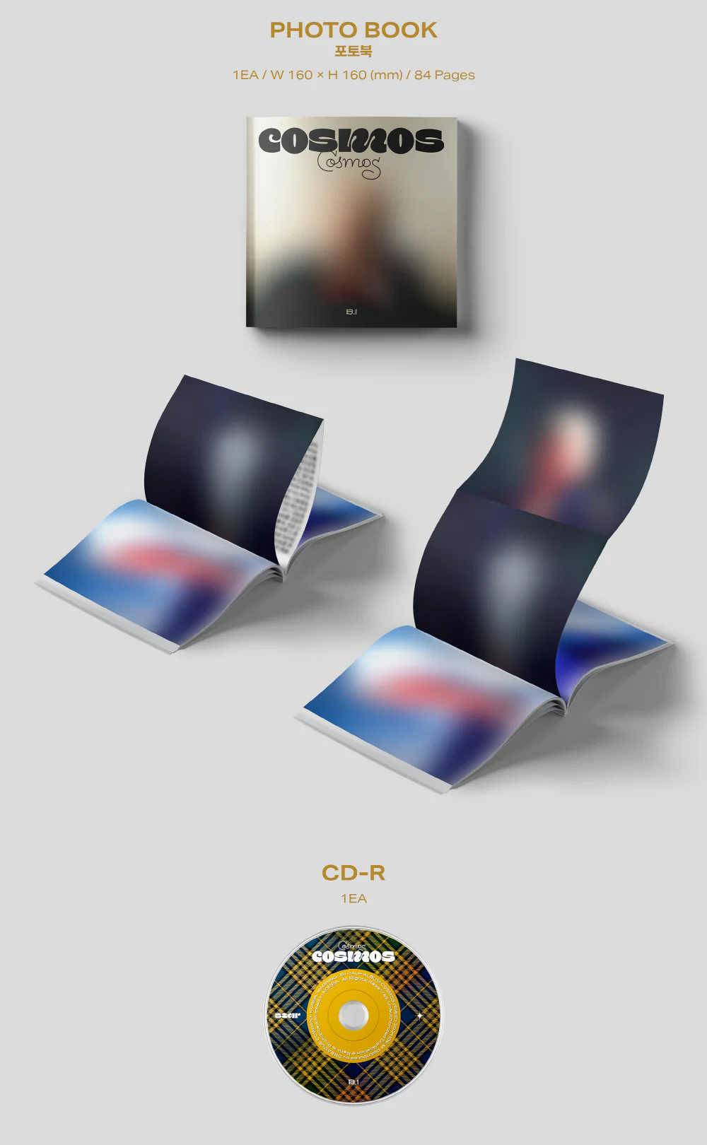 B.I - HALF ALBUM [COSMOS] Album (STAR ver.) - Image 3