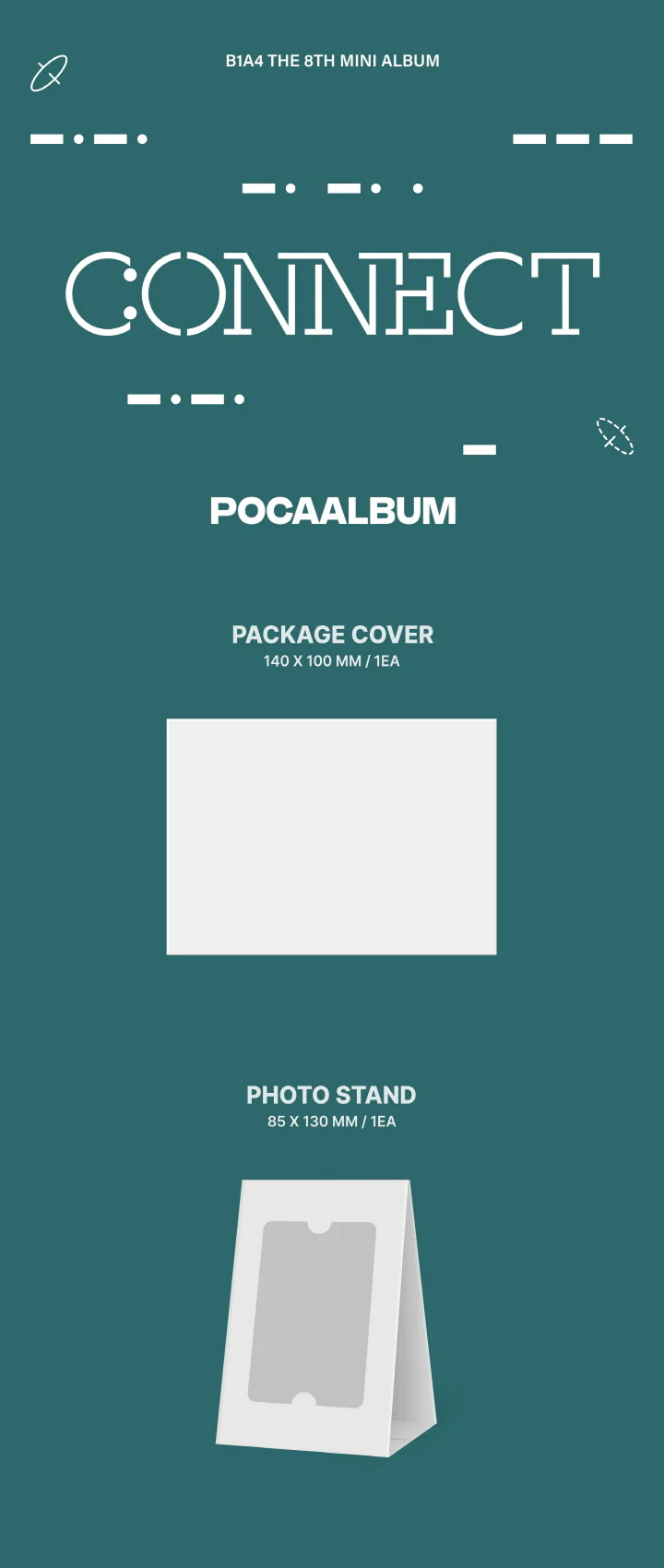 B1A4 - 8th Mini Album Connect POCA version - Image 2
