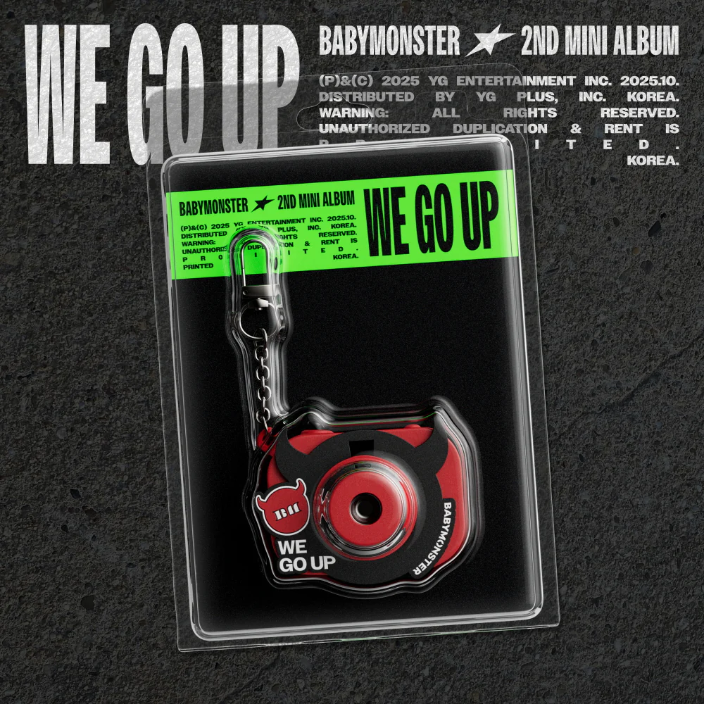 BABYMONSTER - 2nd Mini Album WE GO UP [MINI BEAM KEYRING Ver.]