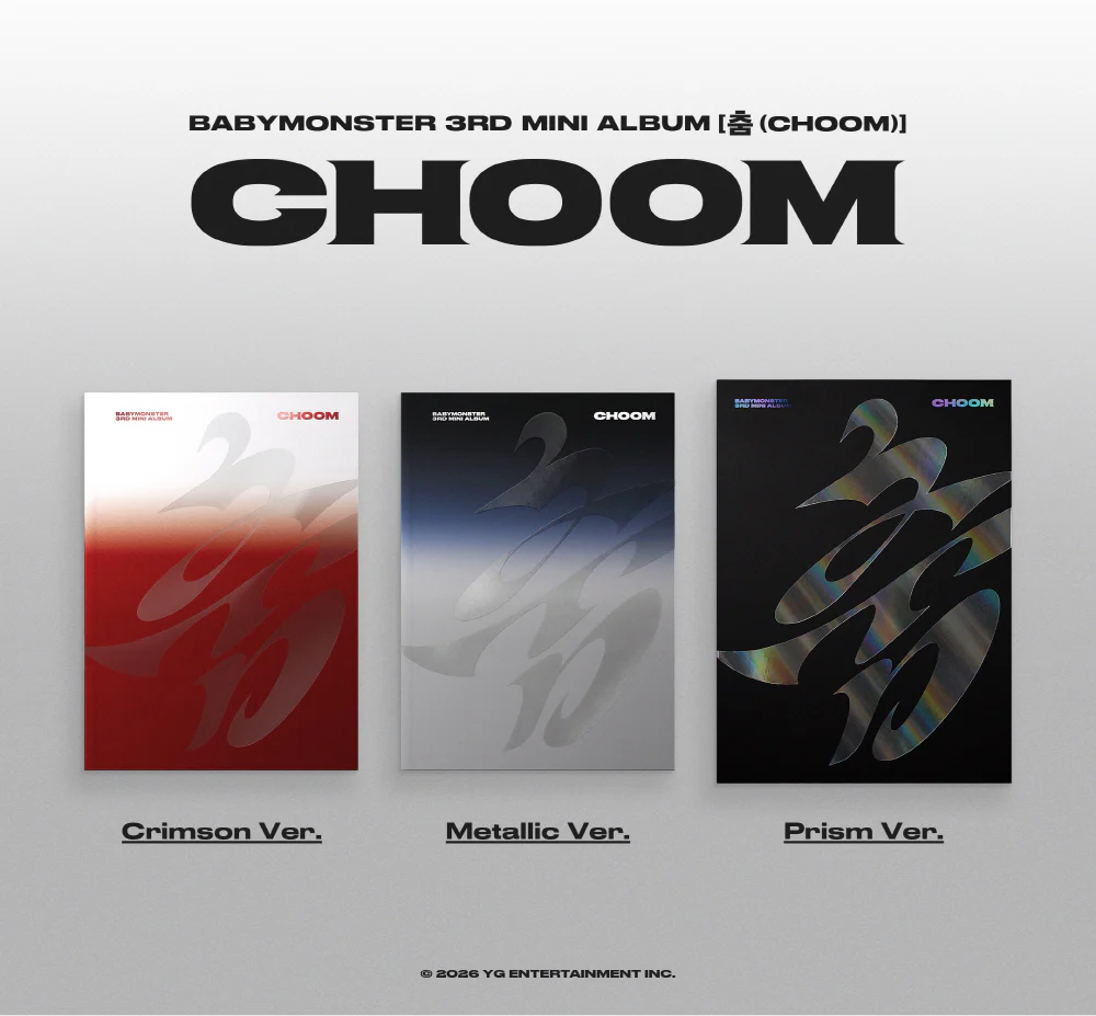 Babymonster - 3rd Mini Album Choom CD+Extra Photocards Set - Image 2