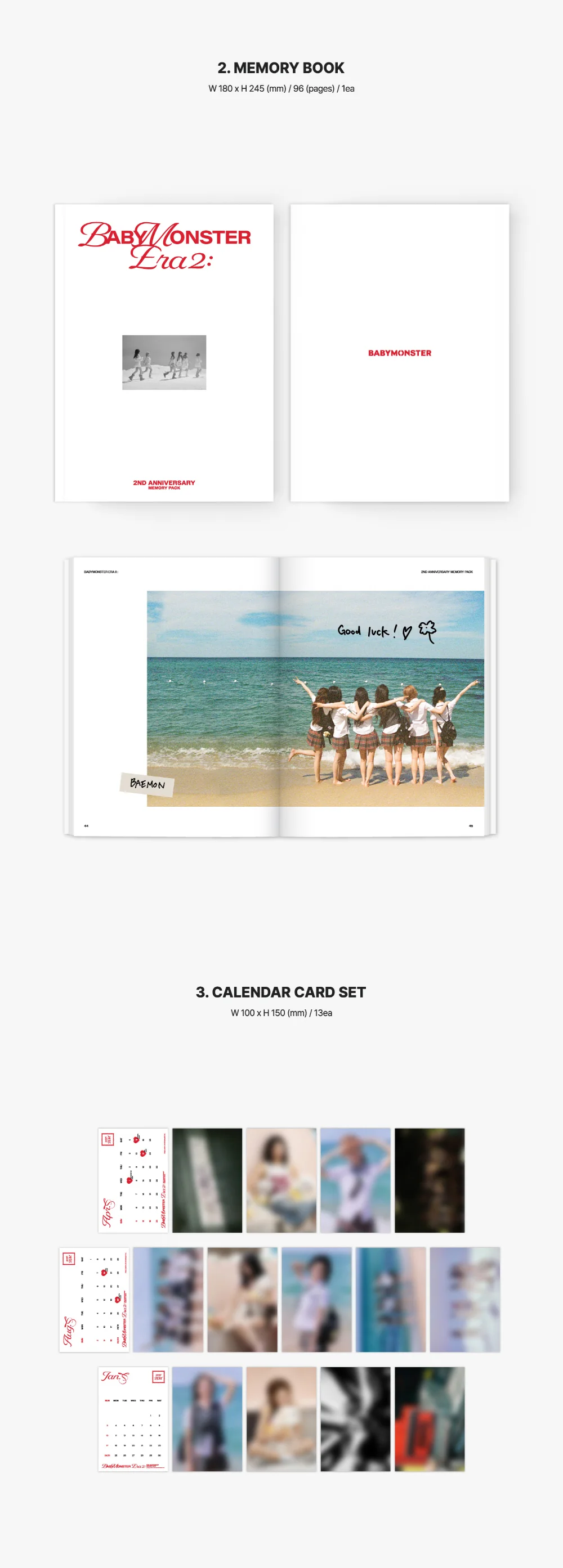 BABYMONSTER : ERA II | BABYMONSTER 2nd Anniversary Memory Pack - Image 3