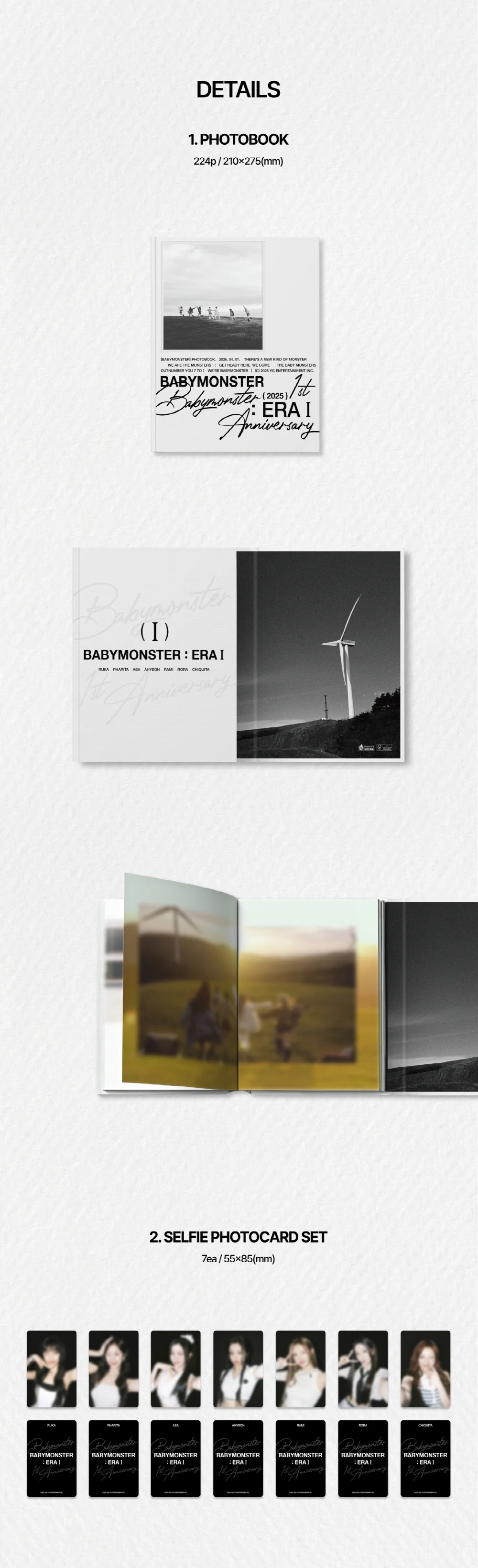 BABYMONSTER : ERA l 1st Anniversary Photobook - Image 4